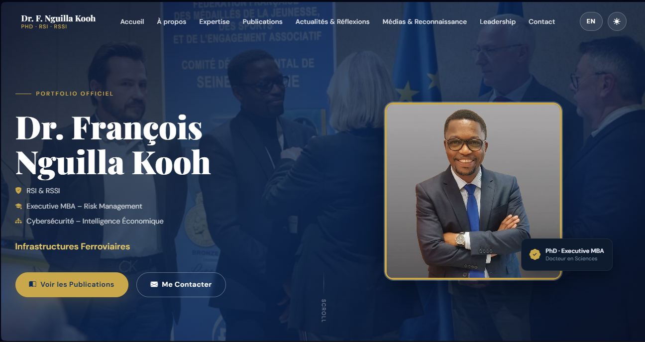 Site Vitrine Portfolio